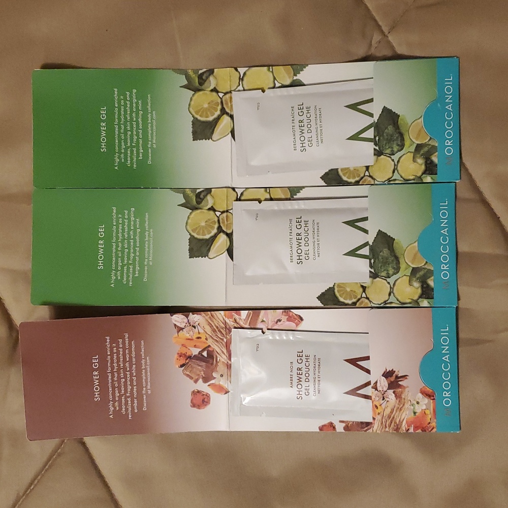Moroccanoil Shower Gel samples set of 3 - Picture 2 of 2
